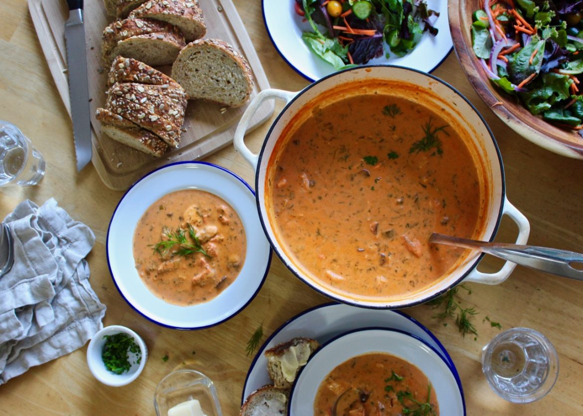 Salmon Bisque